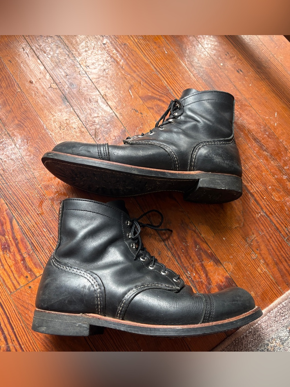 Red Wing Iron Ranger Black